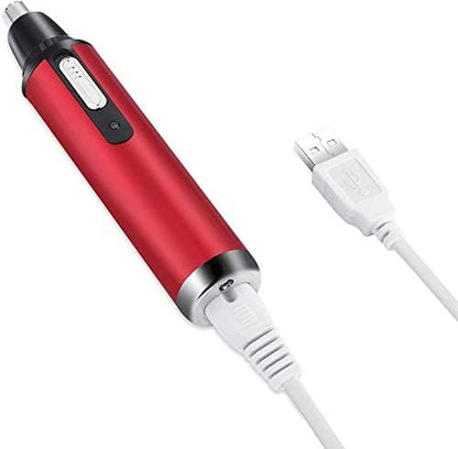 Tondeuse Nez et Oreilles Rechargeable USB avec Lames Rotatives à 360° - ماكينة حلاقة وتشذيب شعر الأنف والأذن القابلة للشحن