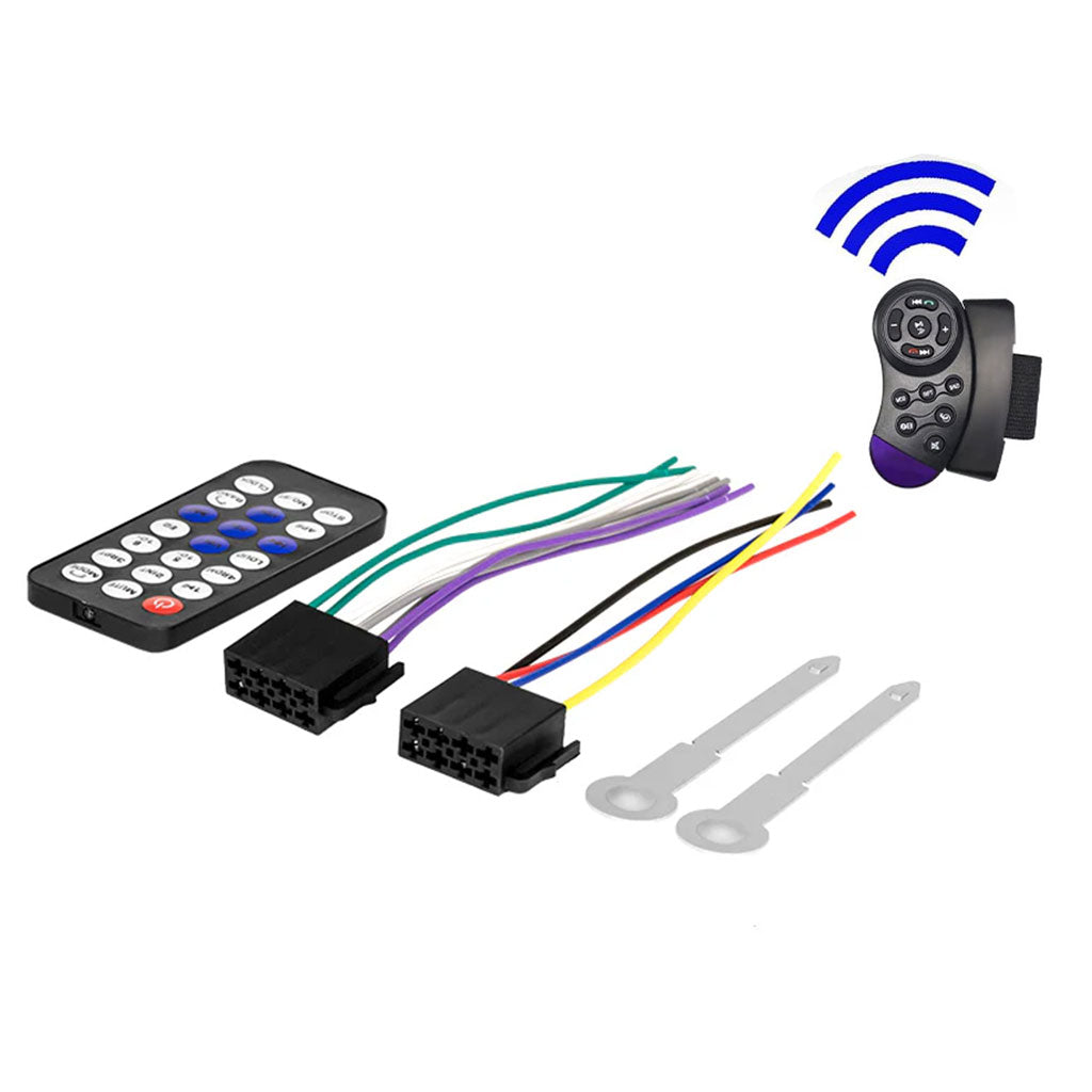 Autoradio Stéréo de Voiture 320W Bluetooth Mains-Libres, USB, SD et Lecteur MP3 - مسجل راديو السيارة بقوة 320 واط مع تقنية البلوتوث والتحكم عن بعد