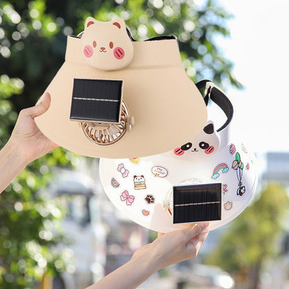 Casquette Anti-Chaleur avec Ventilateur Solaire et Rechargeable USB - قبعة التبريد الشمسية الذكية مع مروحة مدمجة قابلة للشحن