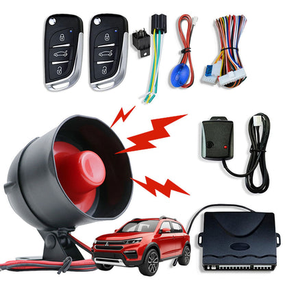 Système d'Alarme de Voiture Anti-Vol Centralisé avec Anti-Carjacking - نظام إنذار وأمن السيارات الذكي مع ميزة التثبيت المركزي والتحكم عن بعد