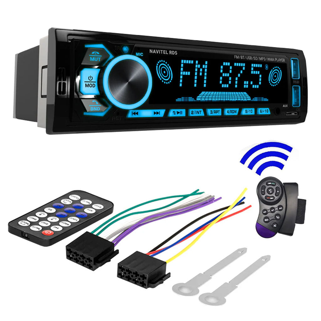 Autoradio Stéréo de Voiture 320W Bluetooth Mains-Libres, USB, SD et Lecteur MP3 - مسجل راديو السيارة بقوة 320 واط مع تقنية البلوتوث والتحكم عن بعد