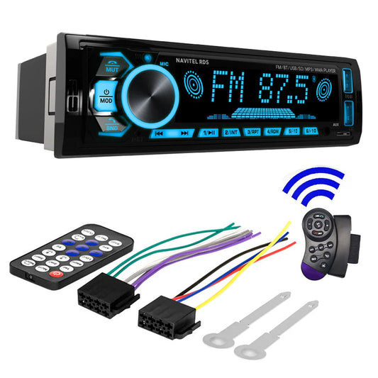 Autoradio Stéréo de Voiture 320W Bluetooth Mains-Libres, USB, SD et Lecteur MP3 - مسجل راديو السيارة بقوة 320 واط مع تقنية البلوتوث والتحكم عن بعد
