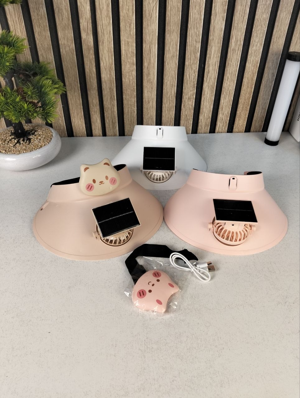 Casquette Anti-Chaleur avec Ventilateur Solaire et Rechargeable USB - قبعة التبريد الشمسية الذكية مع مروحة مدمجة قابلة للشحن