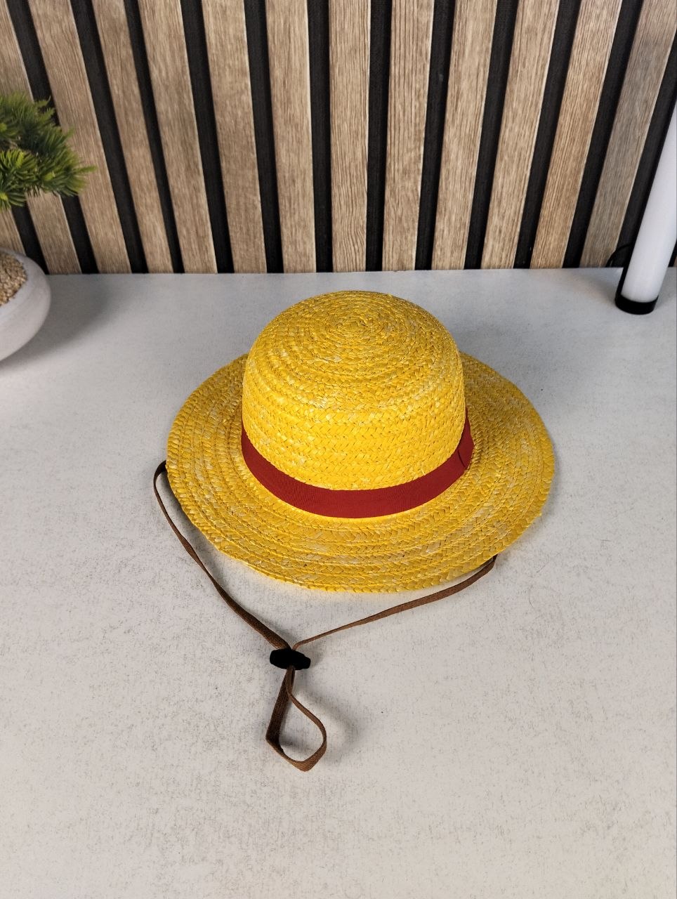 Chapeau de Paille Iconique de Luffy - Cosplay Anime One Piece - قبعة قش لوفي الأسطورية الشهيرة لعشاق أنمي ون بيس