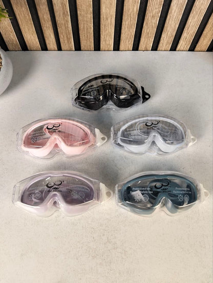 Lunettes de Natation Anti-Buée et Protection UV400 - نظارات سباحة احترافية مضادة للضباب والأشعة فوق البنفسجية برؤية 180درجة