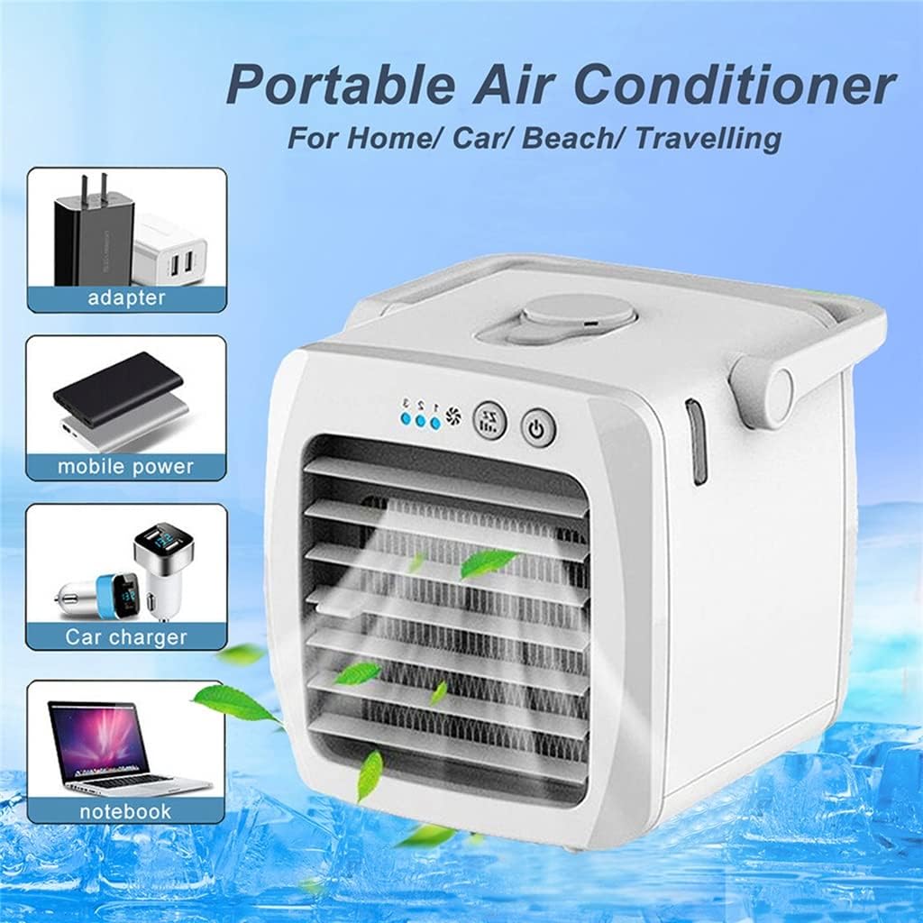 Climatiseur Portable Silencieux avec Minuterie Programmable et Filtre Lavable - مكيف الهواء المحمول الذكي والموفر للطاقة لغرف النوم والمكاتب