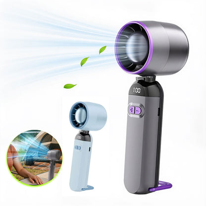 Mini Ventilateur Turbo Sans Pales - 100 Vitesses Réglables et Rechargeable USB - مروحة التوربو الذكية بدون شفرات مع 100 سرعة قابلة للتعديل