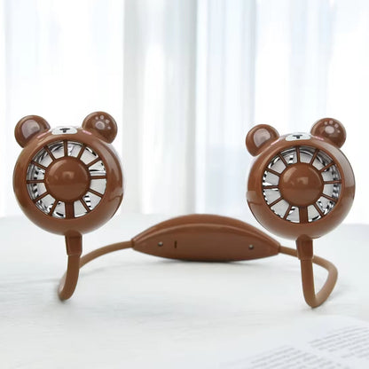 Mini Ventilateur de Bureau Orientable USB - Compact et Ultra-Silencieux - مروحة العنق المصغرة والمرنة للتبريد الصامت