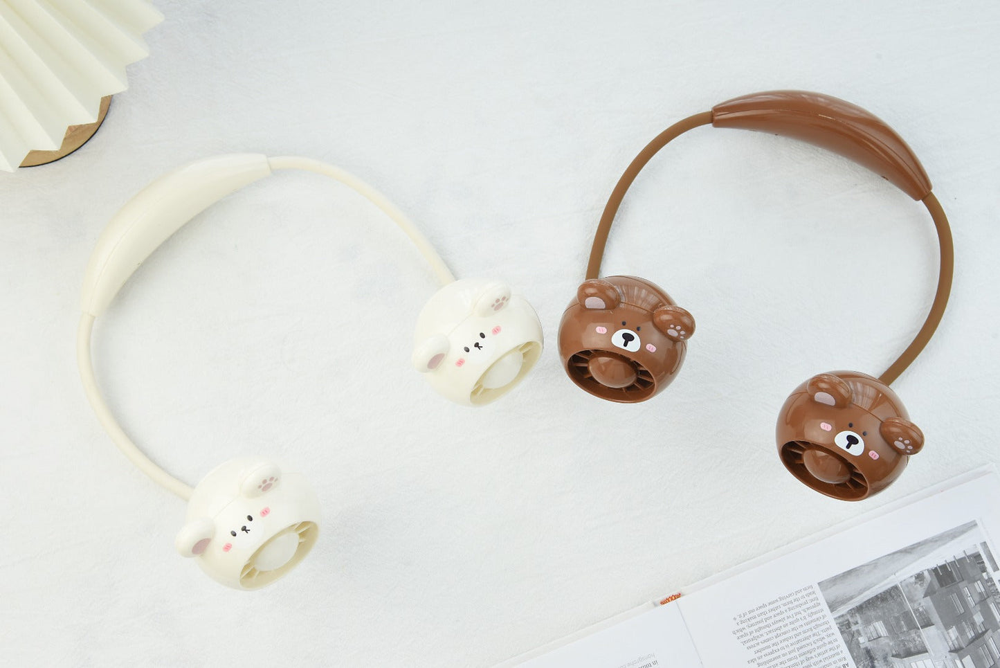 Mini Ventilateur de Bureau Orientable USB - Compact et Ultra-Silencieux - مروحة العنق المصغرة والمرنة للتبريد الصامت