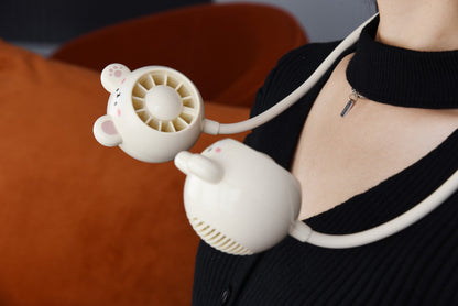 Mini Ventilateur de Bureau Orientable USB - Compact et Ultra-Silencieux - مروحة العنق المصغرة والمرنة للتبريد الصامت