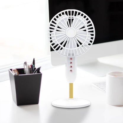 Mini Ventilateur de Bureau Portable USB - Ultra-Silencieux avec Batterie 1200mAh - مروحة المكتب اللاسلكية والمحمولة فائقة الهدوء بـ 3 سرعات