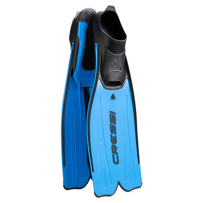 Cressi Pro Rondinella Palmes Chaussante de Plongée Bleu - زعانف الغوص والسباحة الاحترافية