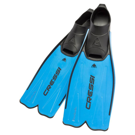 Cressi Pro Rondinella Palmes Chaussante de Plongée Bleu - زعانف الغوص والسباحة الاحترافية
