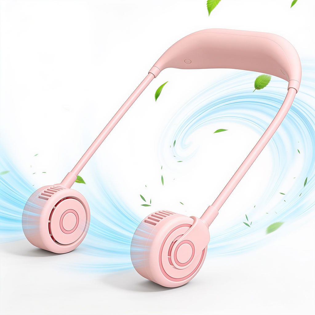 Ventilateur de Cou Portable Rechargeable USB NO.TJ-32A - مروحة العنق المحمولة