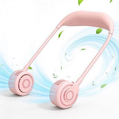 Ventilateur de Cou Portable Rechargeable USB NO.TJ-32A - مروحة العنق المحمولة