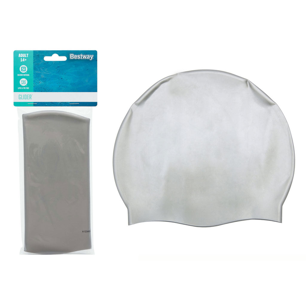 Bonnet de Natation en Silicone - Sans Latex, Confort Maximal pour Adultes - بونيه وقبعة السباحة السيليكونية