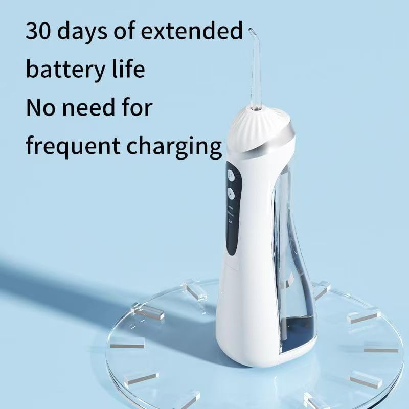 Hydropulseur Dentaire Sans Fil Jet Dentaire Portable à 3 Modes et 4 Buses - جهاز تنظيف الأسنان واللثة المائي