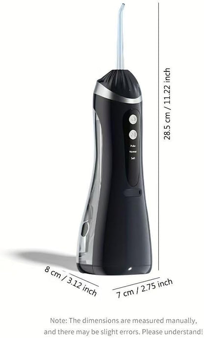 Hydropulseur Dentaire Sans Fil Jet Dentaire Portable à 3 Modes et 4 Buses - جهاز تنظيف الأسنان واللثة المائي
