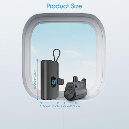 Mini Power Bank Portable Anker 10W 5000mAh avec Connecteur Direct - باور بانك مصغر ومحمول