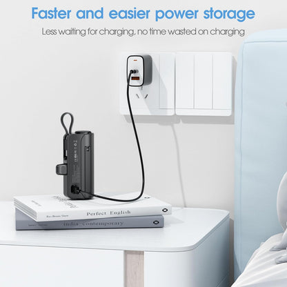 Mini Power Bank Portable Anker 10W 5000mAh avec Connecteur Direct - باور بانك مصغر ومحمول