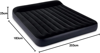 Matelas Gonflable 2 Places XXL avec Pompe Électrique USB INTEX 66129CC 203x183cm - فرشة الهواء المنفوخ لشخصين مع مضخة ذكية