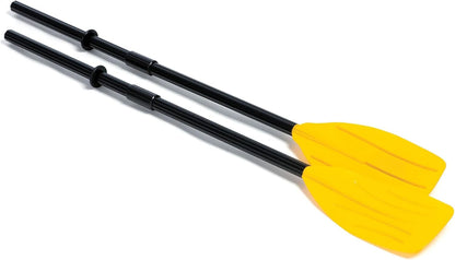 Paire de Rames Intex 122 cm en PVC Robuste Démontables en 3 Pièces pour Kayak et Bateau - طقم مجاديف متينة