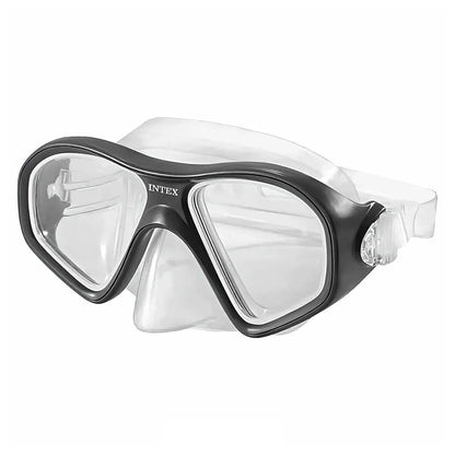 Kit de Plongée Intex Reef Rider Masque Panoramique et Tuba pour Adultes Intex 55648 - طقم الغوص البانورامي الاحترافي
