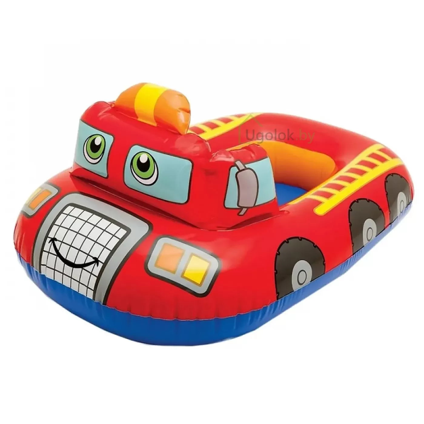Bouée Siège Gonflable Intex 59586NP pour Bébé - Modèles Camion Pompier, Grue et Bulldozer - عوامة السباحة للأطفال بأشكال آليات البناء والإطفاء من إنتكس