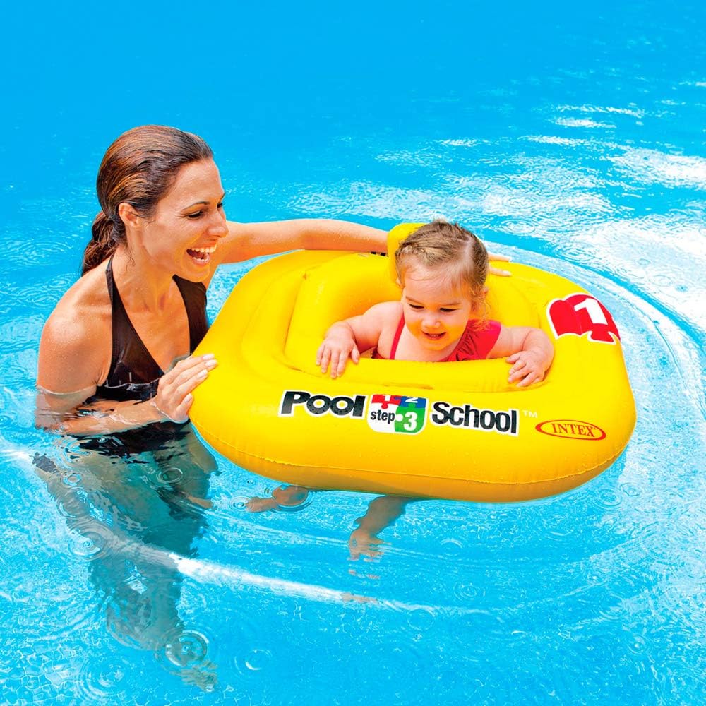 Bouée Culotte Gonflable Intex Pool School pour Bébé 56587EU - عوامة المقعد المربعة المنفوخة للأطفال من إنتكس