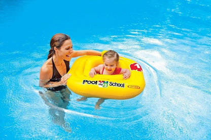 Bouée Culotte Gonflable Intex Pool School pour Bébé 56587EU - عوامة المقعد المربعة المنفوخة للأطفال من إنتكس