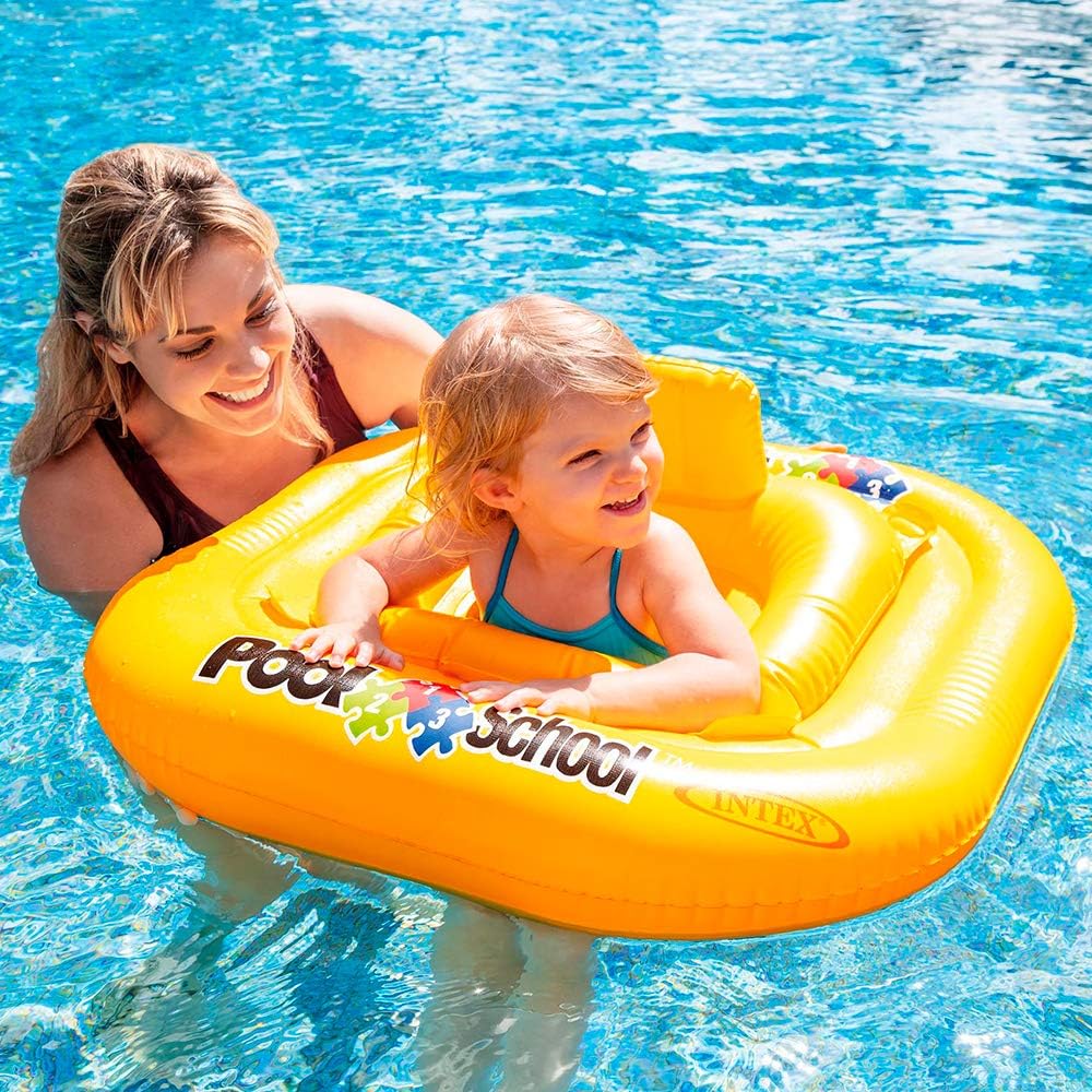 Bouée Culotte Gonflable Intex Pool School pour Bébé 56587EU - عوامة المقعد المربعة المنفوخة للأطفال من إنتكس