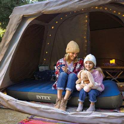 Matelas de Camping Intex TruAire Twin Technologie Fiber-Tech avec Pompe USB150 - فرشة التخييم الهوائية الفاخرة مع مضخة ومسند رأس