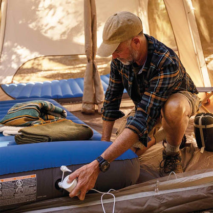 Matelas de Camping Intex TruAire Twin Technologie Fiber-Tech avec Pompe USB150 - فرشة التخييم الهوائية الفاخرة مع مضخة ومسند رأس