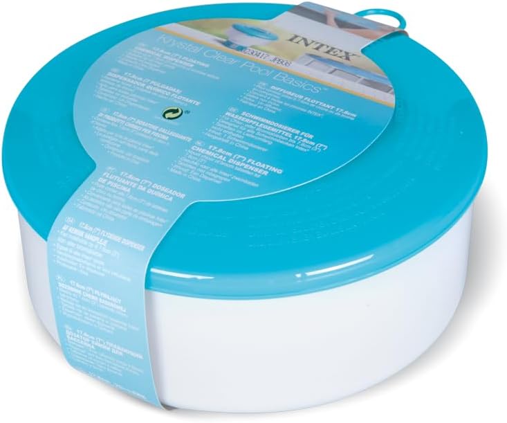 Diffuseur de Chlore Flottant Intex 29041 pour Piscines et Spa - موزع أقراص الكلور العائم للمسابح من إنتكس (7 بوصة)