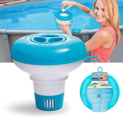 Diffuseur de Chlore Flottant Intex 29040 pour Piscines et Spa - موزع أقراص الكلور العائم للمسابح من إنتكس (5 بوصة)