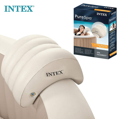 Appui-Tête Gonflable pour Spa Intex 28501 - Amovible et Lesté à l'Eau - مسند الرأس المائي الفاخر لمسابح السبا والجاكوزي من إنتكس