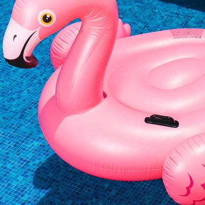 Bouée Géante Gonflable Flamant Rose Ride-On pour Piscine Intex 57558NP - عوامة الفلامينغو الوردي الضخمة للركوب والاستجمام في المسبح