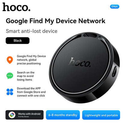 Traceur Intelligent HOCO E96A Android Localisateur Bluetooth via Réseau Google Find My Device - جهاز التتبع ومحدد المواقع الذكي لهواتف أندرويد