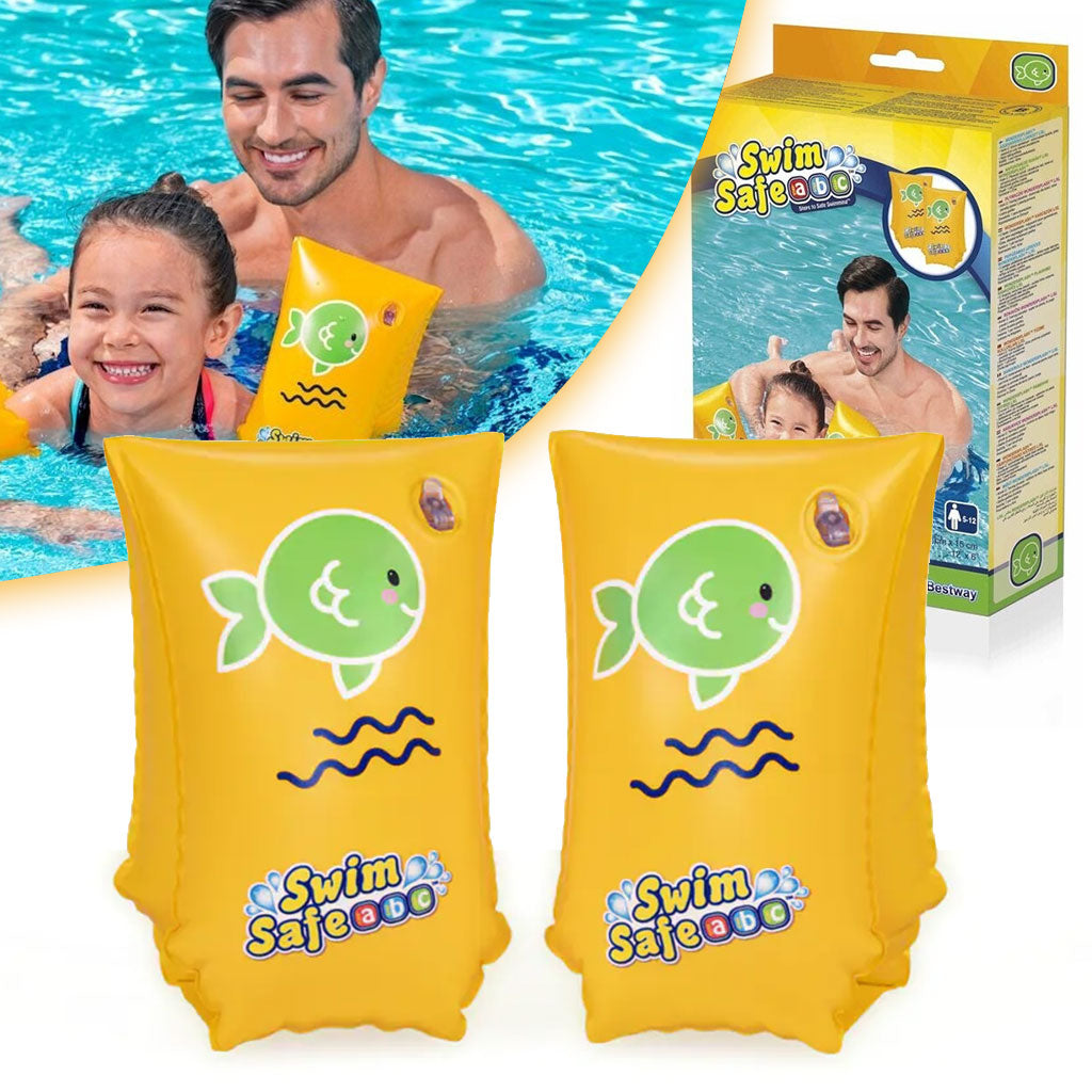 Brassards Gonflables Bestway 32110 Swim Safe WonderSplash - أكمام السباحة المنفوخة للأطفال من بيستواي
