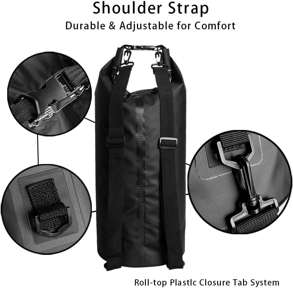 Sac Étanche Ocean Pack 20L Protection Waterproof Totale pour Kayak et Plage - حقيبة الظهر المائية المضادة للماء والتمزق أوشن باك (20 لتر)