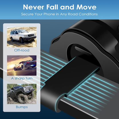 Support Auto Chargeur Sans Fil Qi 15W avec Capteur Intelligent - شاحن وحامل الهاتف اللاسلكي الذكي للسيارات