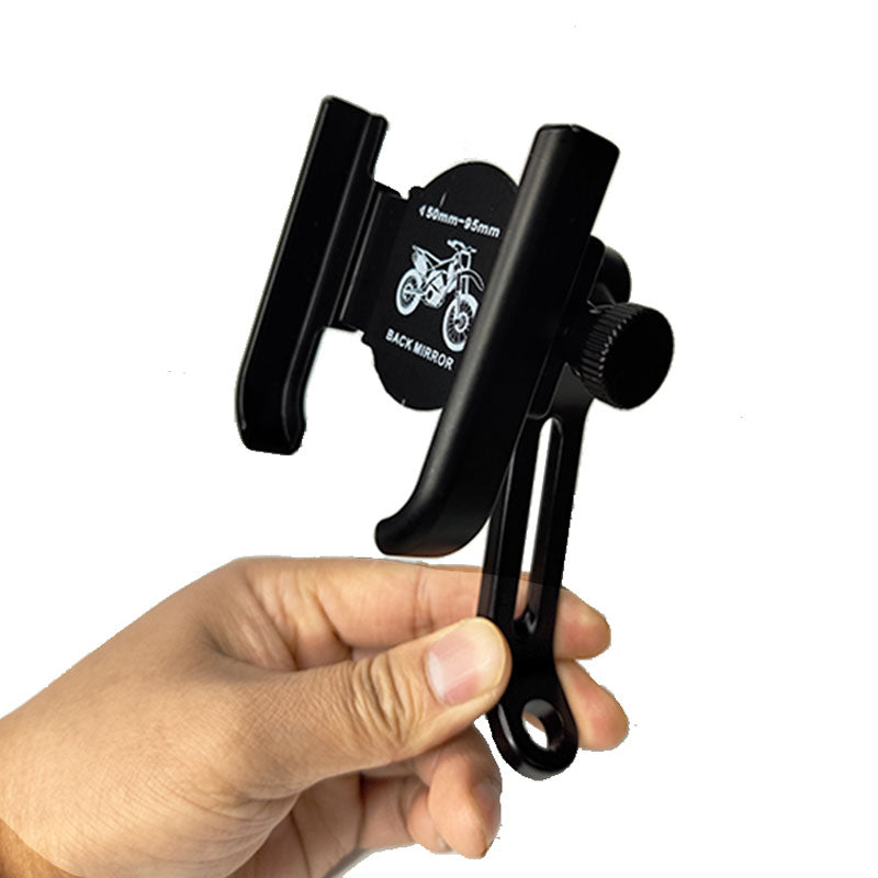 Support Téléphone Vélo et Moto En Aluminium Fixation Griffe d'Aigle Ultra-Stable Orientable à 360° - حامل الهاتف المعدني والمقاوم للصدمات للدراجات النارية والبرية