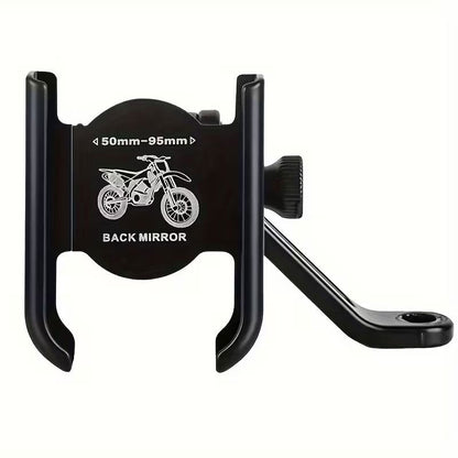 Support Téléphone Vélo et Moto En Aluminium Fixation Griffe d'Aigle Ultra-Stable Orientable à 360° - حامل الهاتف المعدني والمقاوم للصدمات للدراجات النارية والبرية