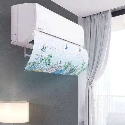 Déflecteur d'évent de climatisation réglable 270 degrés Anti soufflage Direct - موجه ومشتت هواء المكيف المنزلي