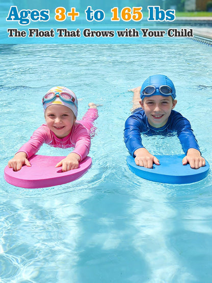Planche de Natation Kickboard pour Enfants avec Trous de Poignée Ergonomiques - لوح السباحة الإسفنجي للأطفال بمقابض مطورة