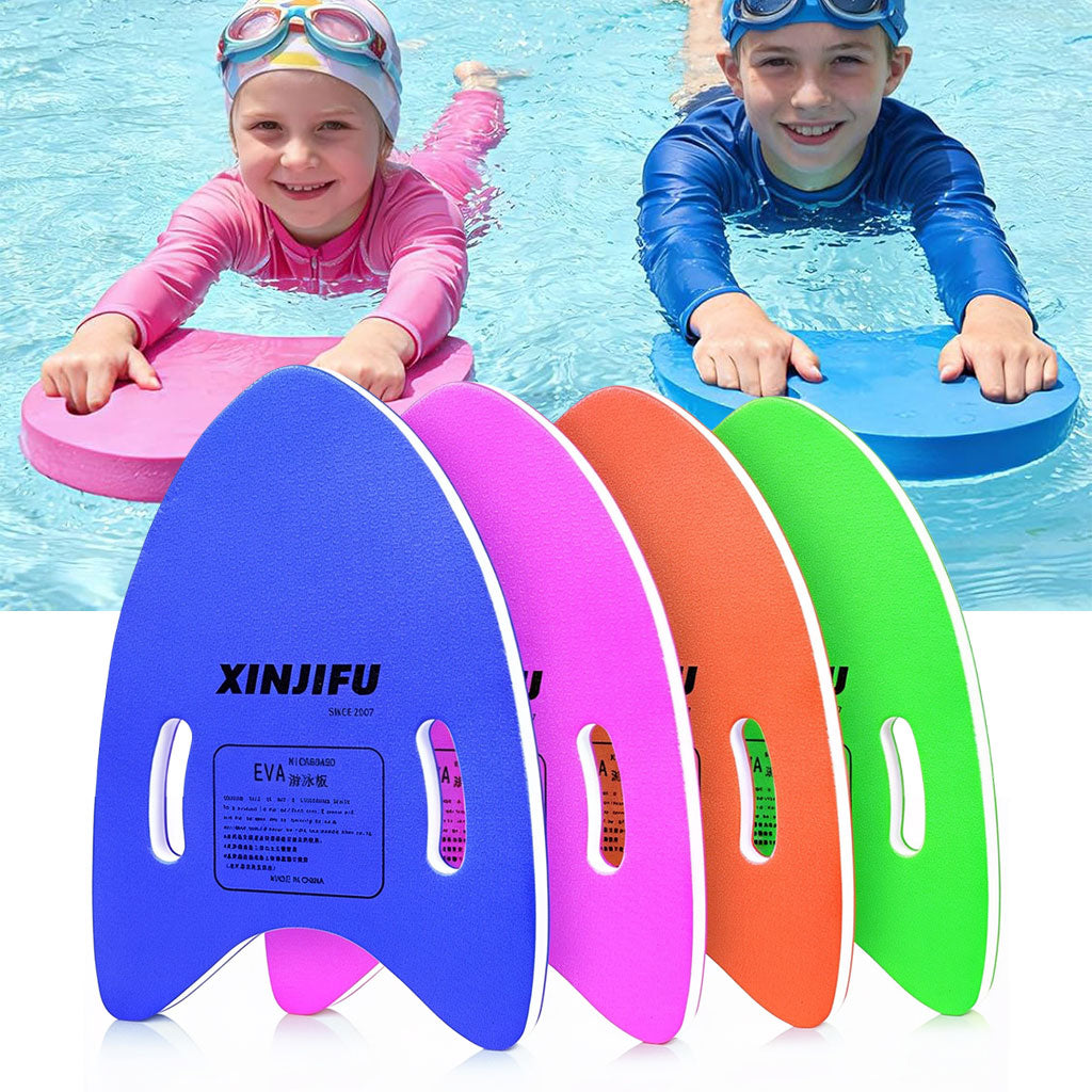 Planche de Natation Kickboard pour Enfants avec Trous de Poignée Ergonomiques - لوح السباحة الإسفنجي للأطفال بمقابض مطورة
