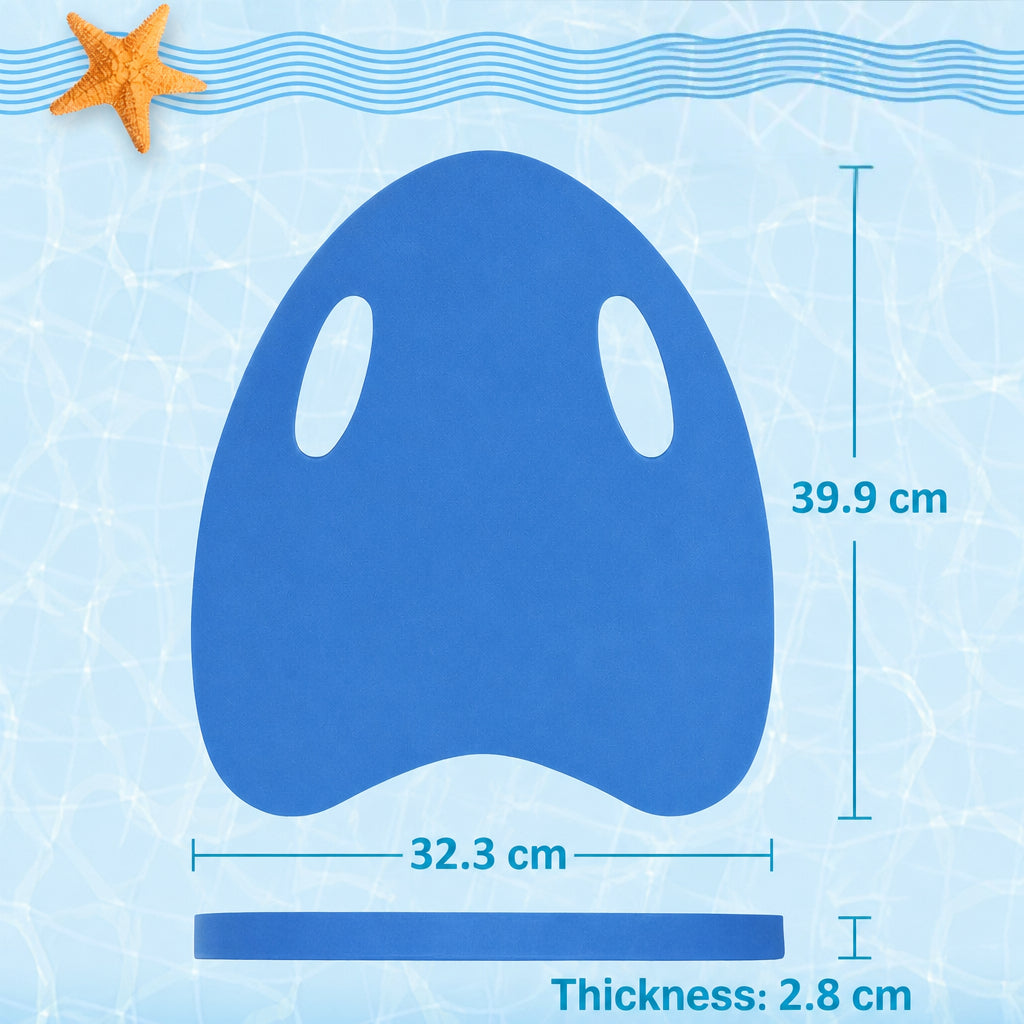 Planche de Natation Kickboard pour Enfants avec Trous de Poignée Ergonomiques - لوح السباحة الإسفنجي للأطفال بمقابض مطورة