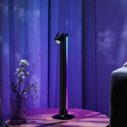 Lampadaire LED Angle RVB Intelligent Éclairage d'Ambiance Multicolore avec Télécommande 1Pcs - مصباح الأرضية الليد الذكي متعدد الألوان مع جهاز تحكم عن بعد