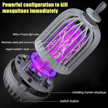 Appareille de Moustiques et Insectes Électrique Puissante et Portable Sans Produits Chimiques - صاعق وقاتل البعوض والحشرات