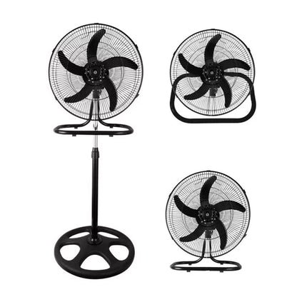 Ventilateur Multifonction 3en1 5 Lames Puissantes - مروحة التبريد وتدوير الهواء المتطورة 3 في 1